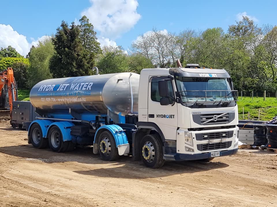 water delivery to industrial site
